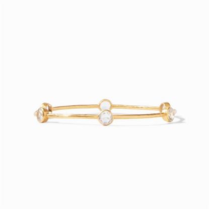 Picture of Julie Vos Milano Bangles - Clear Crystal Bangle