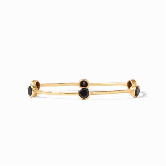 Picture of Julie Vos Milano Bangles - Obsidian Black Bangle