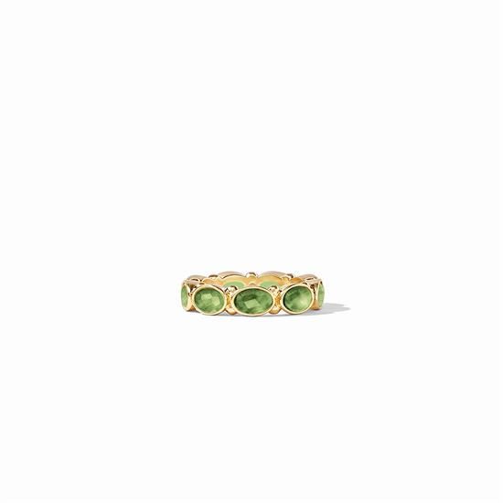 Picture of Julie Vos Mykonos - Jade Green Mykonos Ring