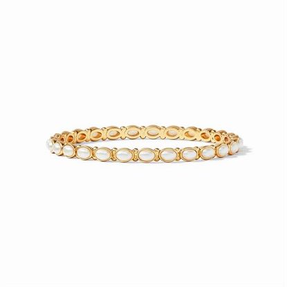 Picture of Julie Vos Mykonos - Mykonos Pearl Bangle Bracelet