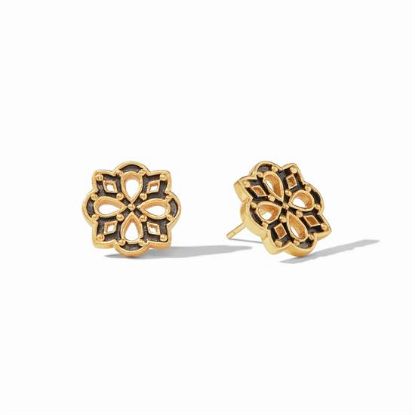 Picture of Julie Vos Soho - Soho Stud Earrings In Mixed Metals