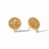 Picture of Julie Vos Trieste - Trieste Coin Stud Earrings