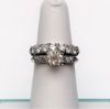 Picture of Art Deco Era Platinum & Old European Cut Diamond Bridal Ring Set
