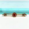 Picture of Victorian Era 14K Yellow Gold, Seed Pearl & Paste Bar Brooch