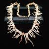 Picture of Vintage Natural Southwestern Angel Skin Coral Branch Necklace