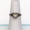 Picture of Art Deco Era Uncas Sterling Silver & Rhinestone Engagement Style Ring