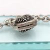 Picture of 1996 Barry Kieselstein Cord Sterling Silver Heart & Chain Link Pendant Necklace