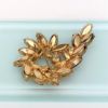 Picture of Vintage Weiss Rhinestone Brooch In Topaz, And Amber Colors