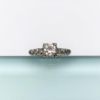 Picture of Stunning 14K White Gold & Round Brilliant Cut Diamond Ring