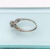 Picture of Vintage 14K White Gold & Diamond Engagement Ring