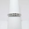 Picture of 14K White Gold Channel Set Diamond Wedding Band
