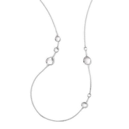 Picture of Retired Ippolita Sterling Silver & Clear Rock Crystal 'Rock Candy' Necklace
