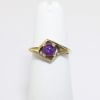 Picture of Vintage 10k Gold & Star Ruby Cabochon Ring