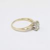 Picture of Antique Art Deco Era 14k Yellow & White Gold & Old European Cut Diamond Ring