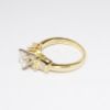 Picture of 0.98ct Round Brilliant Cut Diamond Ring Bridal Set, 14k Yellow Gold