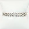Picture of Vintage 4.85ct Diamond Bracelet, Signed Jabel, 18k White Gold