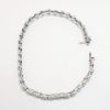 Picture of 10.85ct Blue Topaz Bracelet, 18k White Gold