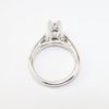 Picture of Platinum & Oval Brilliant Cut Diamond Engagement Ring