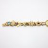 Picture of Geneve Quartz Watch on Slide Charm Bracelet, 14k Yellow Gold