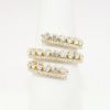 Picture of 14k Yellow Gold & Diamond Spiral Ring