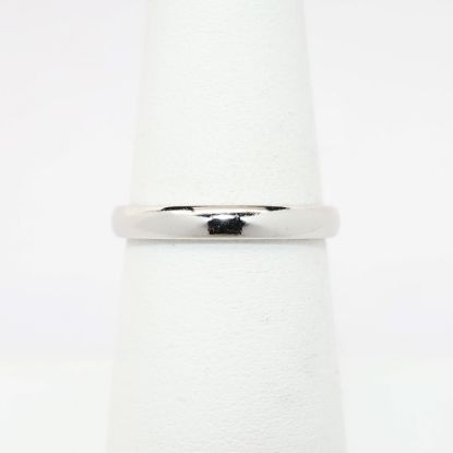 Picture of Half Round Band Ring, 3mm, Platinum