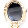 Picture of Victorian Hardstone, Cultured Pearl & 14k Rose Gold Cameo Brooch/Pendant