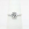 Picture of 0.73ct Round Brilliant Cut Diamond Solitaire Ring, VVS, F