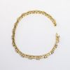 Picture of 4.00ct Round Brilliant & Baguette Cut Diamond Tennis Bracelet in 14k Yellow Gold