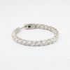 Picture of 3.62ct Diamond Hoop Earrings in 14k White Gold