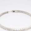 Picture of 4.43ct Diamond Hoop Earrings in 14k White Gold
