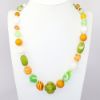 Picture of Vintage 1960's Signed Hattie Carnegie Bakelite & Art Glass Beaded Necklace