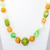 Picture of Vintage 1960's Signed Hattie Carnegie Bakelite & Art Glass Beaded Necklace