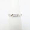Picture of 18k White Gold & 0.25ct Bezel Set Diamond Band Ring