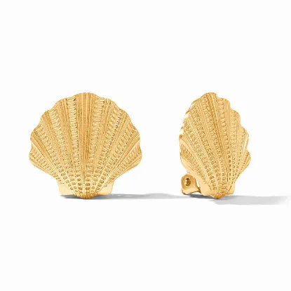 Picture of Julie Vos Sanibel Shell Clip-On Earrings