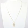 Picture of 14k Two-Tone Gold Hamsa Pendant Necklace