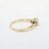 Picture of Vintage 14k Yellow Gold & .53ct Transitional Round Brilliant Cut Diamond Engagement Ring