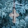 Picture of 2024 29th Edition Wallace Sterling Silver Grande Baroque Cross Ornament