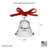 Picture of 2024 5th Edition Gorham 'Christmas 2024' Sterling Silver Bell Ornament