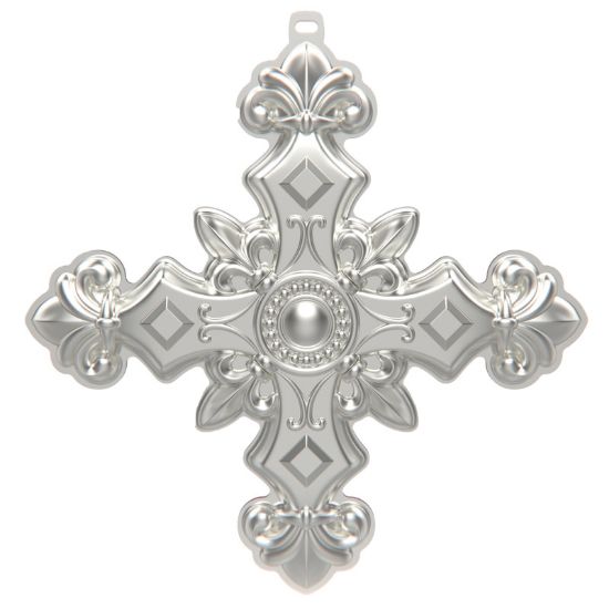 Picture of 2024 54th Edition Annual Reed & Barton Cross Ornament