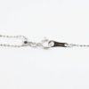 Picture of Adjustable 14k White Gold Necklace with Round Blue Sapphire Bead Stations