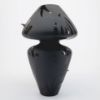 Picture of Waylande Gregory Bell Vase In Floral Black