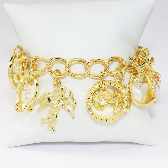 Picture of Vintage Kirks Folly 'The Secret of the Seven Angels' Bracelet 