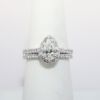 Picture of 14k White Gold Diamond Bridal Set 