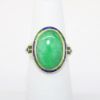 Picture of 18k Yellow Gold Tiffany & Co.  Cabochon Jade Ring 
