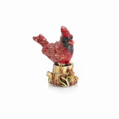 Picture of Jay Strongwater Dina Cardinal Box