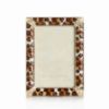 Picture of Jay Strongwater Leonard Pavé  Corner Frame  - Leopard 