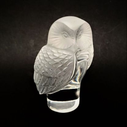Picture of  Lalique 'Chouette' Owl Paperweight