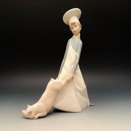 Picture of Lladro 'Cook In Trouble' Figurine #4608 