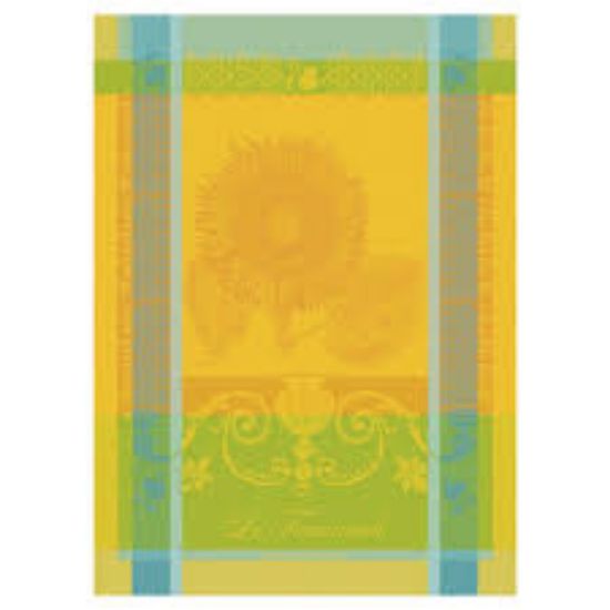Picture of "Le Tournesol" Sunflower Tea Towel By Garnier-Thiebaut