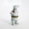 Picture of Polar Bear With Red & White Scarf LimogesTrinket Box By La Gloriette